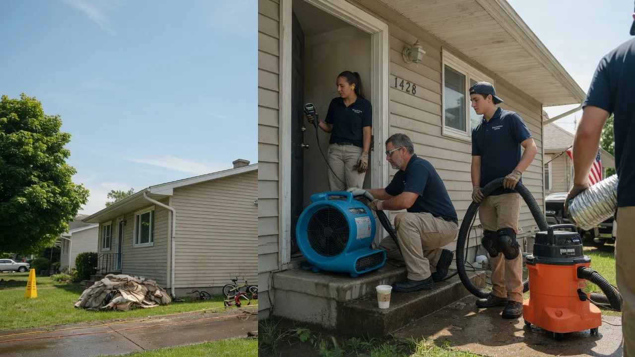 Water Damage Restoration in Wellington, OH near me